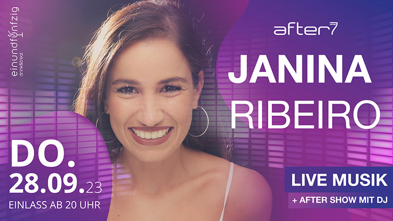 Janina Ribeiro 28.09.2023 – after7 Live Musik